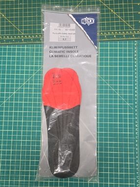 HAIX Men's Climatic Insole - Black & Red